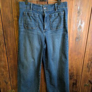 Gloria Vanderbilt Cropped wide leg slimming pant